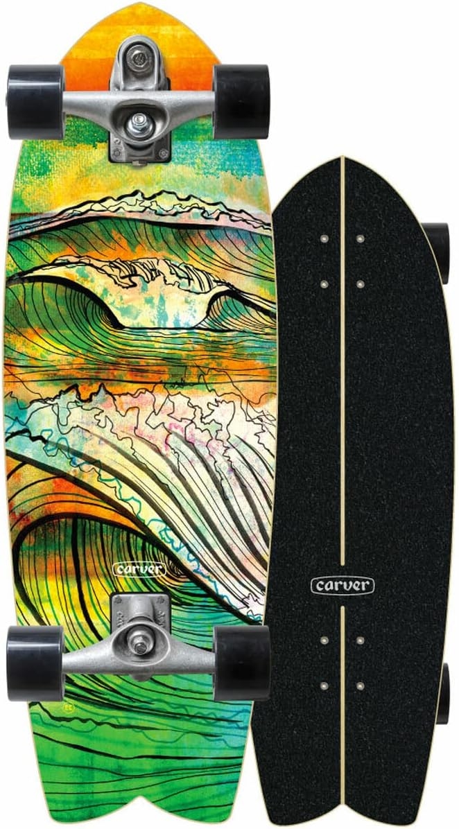 Carver Surfskate Complete Board Swallow C7 (Raw)