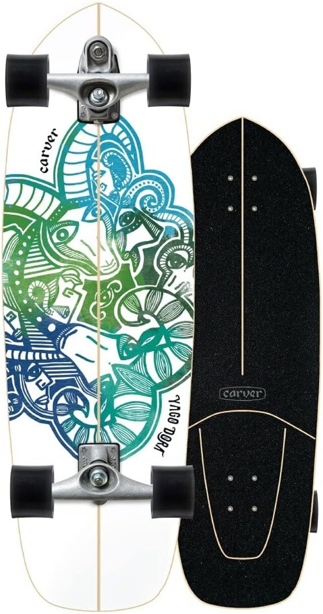 Carver Yago Skinny Goat C7 Surfskate Complete Board 30.75 Inches Raw