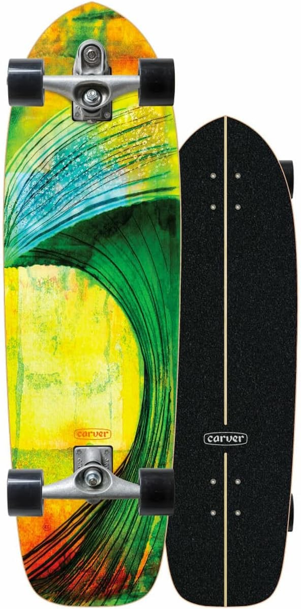 Carver Surfskate Greenroom C7 Complete Board (Raw)