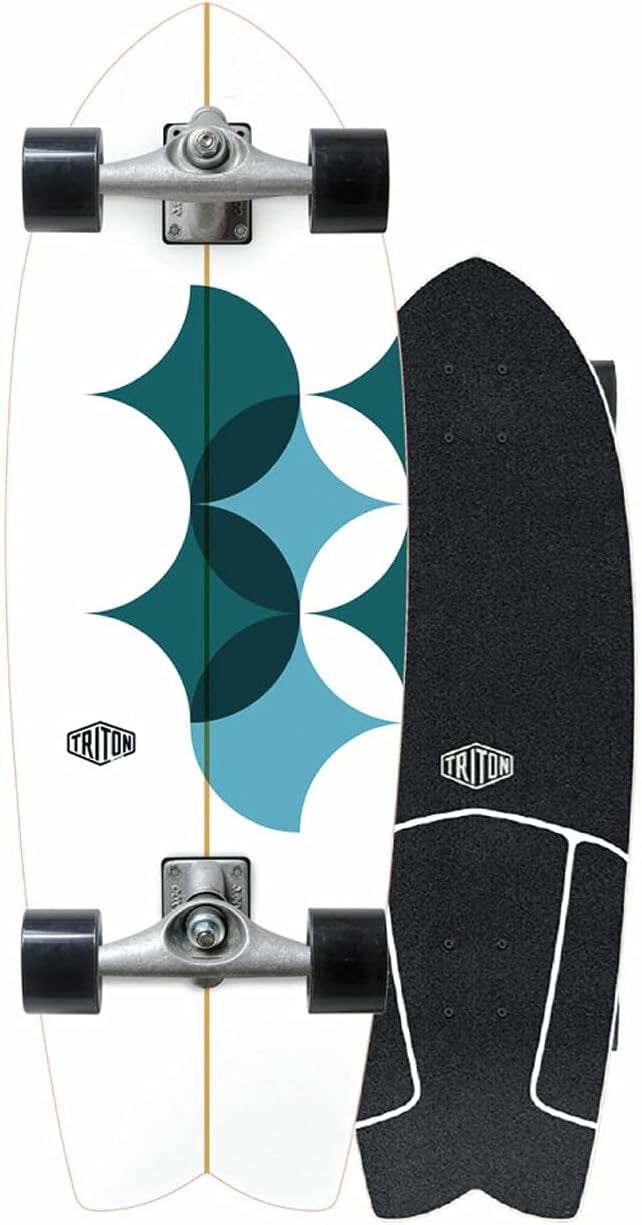 Carver Triton Surfskate Complete Board Astral CX (White)